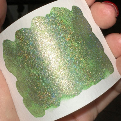 Limited Sevilla Half Renaissance series Handmade Colored Hologram Sparkle Watercolor Paint
