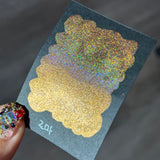 Rome Half Renaissance series Handmade Colored Hologram Sparkle Watercolor Paint
