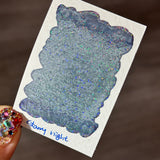 Quarter Starry Series Handmade Glittery Hologram shimmer watercolor Paint by iuilewatercolors
