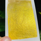 Ginger gold fell in love handmade shimmer mica watercolor paints Half pans