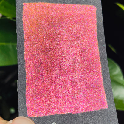 Pecan bronze fell in love handmade shimmer mica watercolor paints Half pans