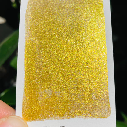 El Dorado shimmer watercolor paints Half pans