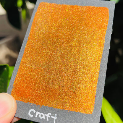 Craft Extra fine Bronze watercolor paints Half pans