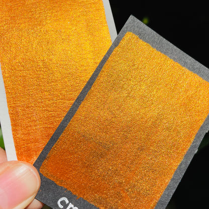 Craft Extra fine Bronze watercolor paints Half pans