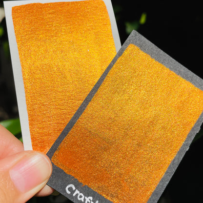 Craft Extra fine Bronze watercolor paints Half pans