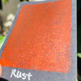 Rust Extra fine Bronze watercolor paints Half pans