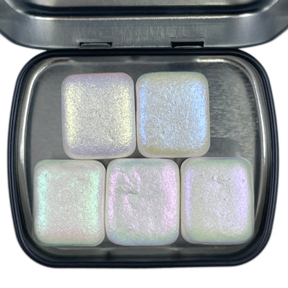 Half Fairy CS set Handmade color shift shimmer watercolor paint