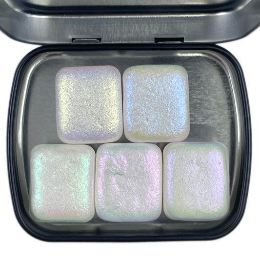 Half Fairy CS set Handmade color shift shimmer watercolor paint