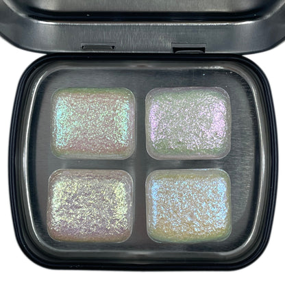 Half Shiny fairy Dust set for Handmade color shift watercolor paints