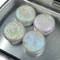 Button Shiny fairy Dust set for Handmade color shift watercolor paints