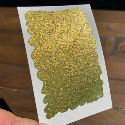 Golden Olive watercolor paints Half pans