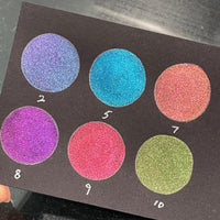 6H Handmade Shimmer Metallic Chameleon Colorshift Watercolor Paint Half By iuilewatercolors