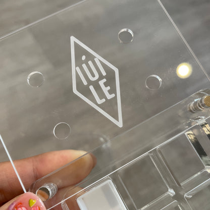 Ver.3 Gift Idea 6/12/24/60 Acrylic Paint case with IUILE logo Upgrade Version fits both shape half pans