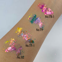 Tropical No.177-1 1g Flakes Iridescent Aurora Color Shift Flake Chameleon Nail Cosmetic DIY Resin Epoxy Art Craft
