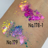 Tropical No.178-1 1g Flakes Iridescent Aurora Color Shift Flake Chameleon Nail Cosmetic DIY Resin Epoxy Art Craft