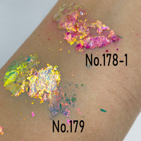 Tropical No.179 1g Flakes Iridescent Aurora Color Shift Flake Chameleon Nail Cosmetic DIY Resin Epoxy Art Craft
