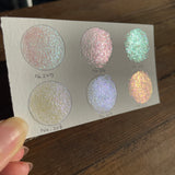 Limited Shiny Fairy Vol.3 Half set Limited Handmade Color Shift Shimmer Chrome Shine Watercolor Paint