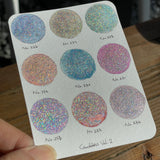 No.230 Vol.2 Goddess Handmade Super Shift Aurora Shimmer Holographic Watercolor Paints by iuilewatercolors