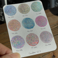 No.234 Vol.2 Goddess Handmade Super Shift Aurora Shimmer Holographic Watercolor Paints by iuilewatercolors