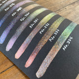 No.232 Vol.2 Goddess Handmade Super Shift Aurora Shimmer Holographic Watercolor Paints by iuilewatercolors
