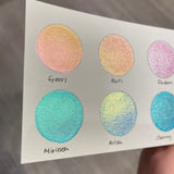 Half Set Spring 2024 Handmade Color Shift Shimmer Shine Watercolor Paints by iuilewatercolors