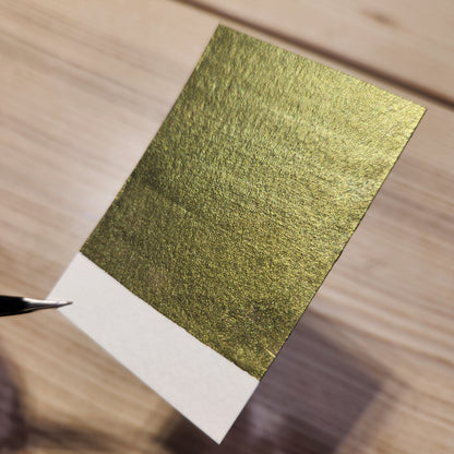 Meadow Half Pan Handmade Shimmer Watercolor Paints by iuilewatercolors