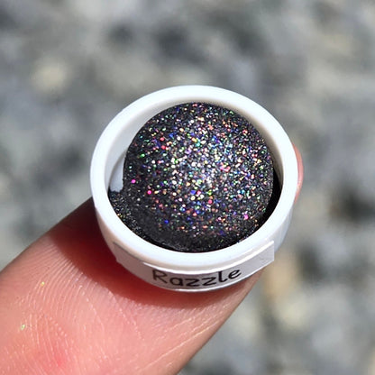 Razzle Hologram Handmade Watercolor Shimmer Paints by iuilewatercolors