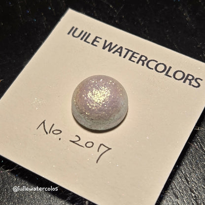 Limited Shiny Fairy Vol.3 Dot card Handmade Color Shift Aurora Shimmer Metallic Chameleon Watercolor Paints by iuilewatercolors