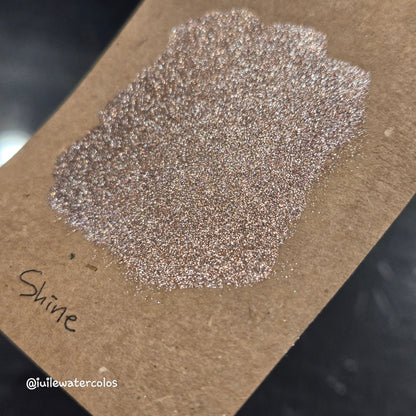 Shine Half 2024 Christmas New Handmade Chrome Shimmer Watercolor Paints by iuilewatercolors