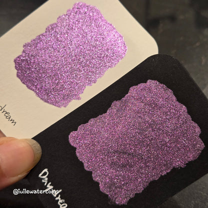 Daydream Half 2024 Christmas New Handmade Chrome Shimmer Watercolor Paints by iuilewatercolors