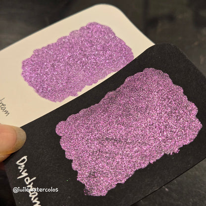 Daydream Half 2024 Christmas New Handmade Chrome Shimmer Watercolor Paints by iuilewatercolors