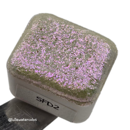 SFD2 Half Shiny fairy Dust set for Handmade color shift watercolor paints