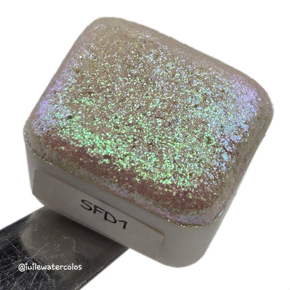 SFD1 Half Shiny fairy Dust set for Handmade color shift watercolor paints