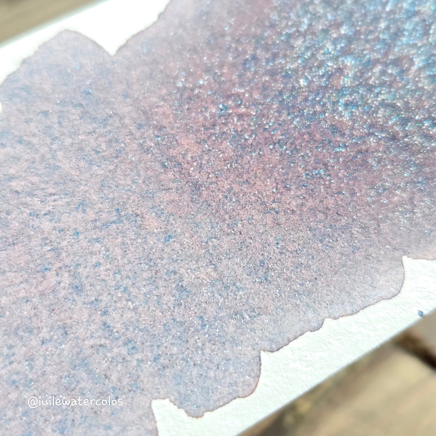 Mud Handmade Iridescent Shimmer With Granulation Watercolor Paints