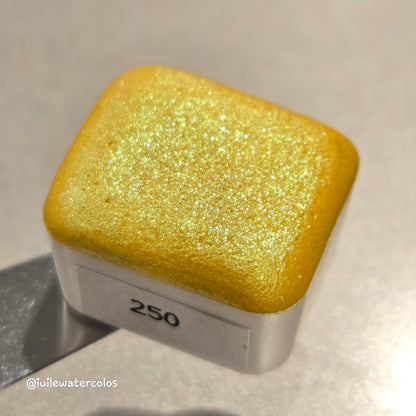 No.250 Half Popsicle Series Handmade Metallic Shimmer Color Shift Watercolor Paints