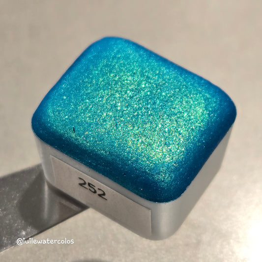 No.252 Half Popsicle Series Handmade Metallic Shimmer Color Shift Watercolor Paints