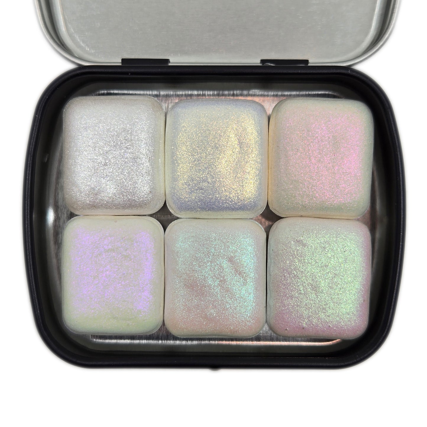 Half Shiny Fairy Set Handmade Iridescent Chameleon Aurora Shimmer Watercolor Paints