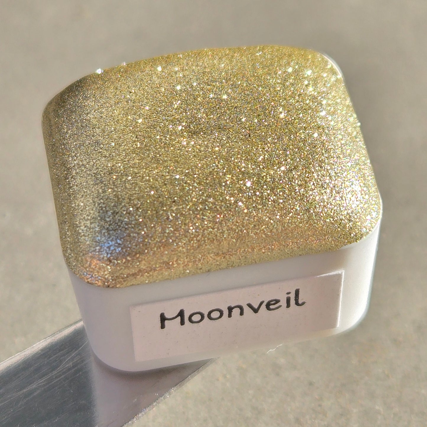Moonveil Half The Weight Of Light Set Handmade Christmas Chrome Iridescent Shimmer Watercolor Paints
