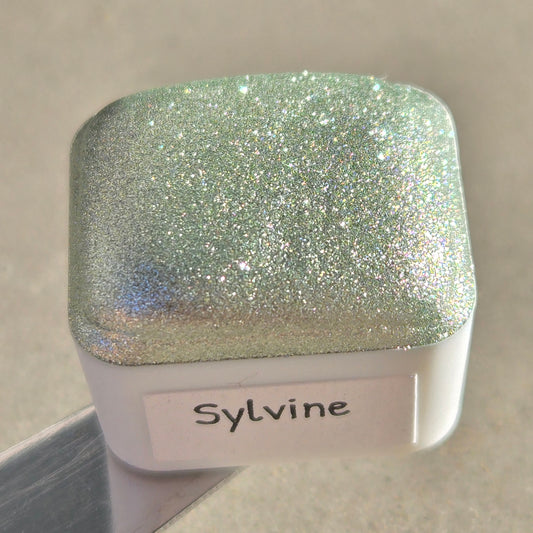 Sylvine Half The Weight Of Light Set Handmade Christmas Chrome Iridescent Shimmer Watercolor Paints