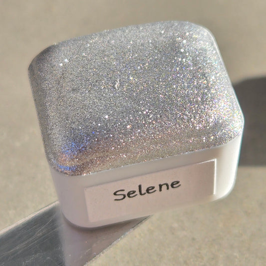 Selene Half The Weight Of Light Set Handmade Christmas Chrome Iridescent Shimmer Watercolor Paints