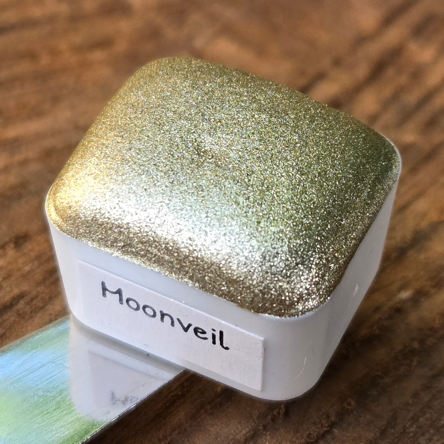 Moonveil Half The Weight Of Light Set Handmade Christmas Chrome Iridescent Shimmer Watercolor Paints