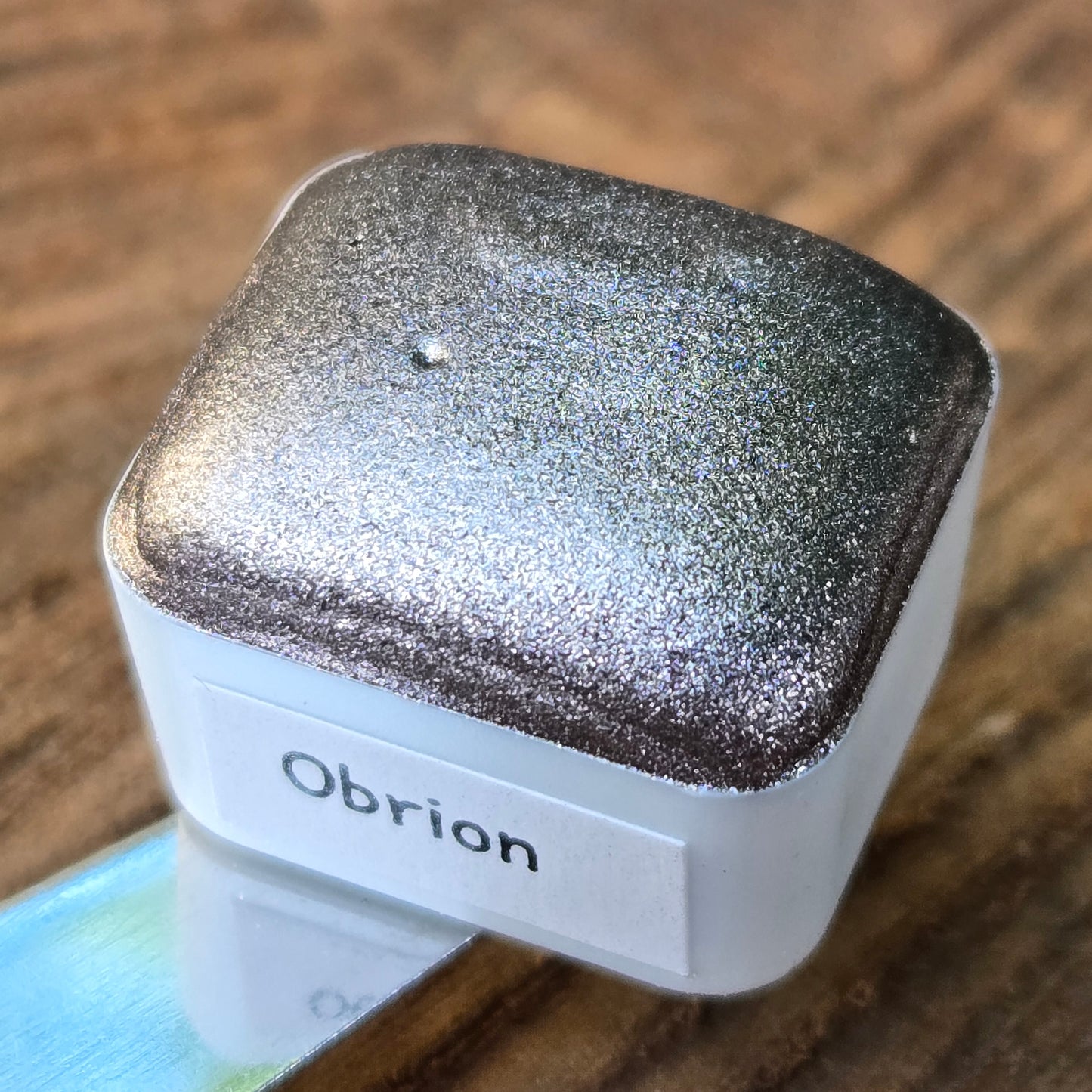 Obrion Half The Weight Of Light Set Handmade Christmas Chrome Iridescent Shimmer Watercolor Paints