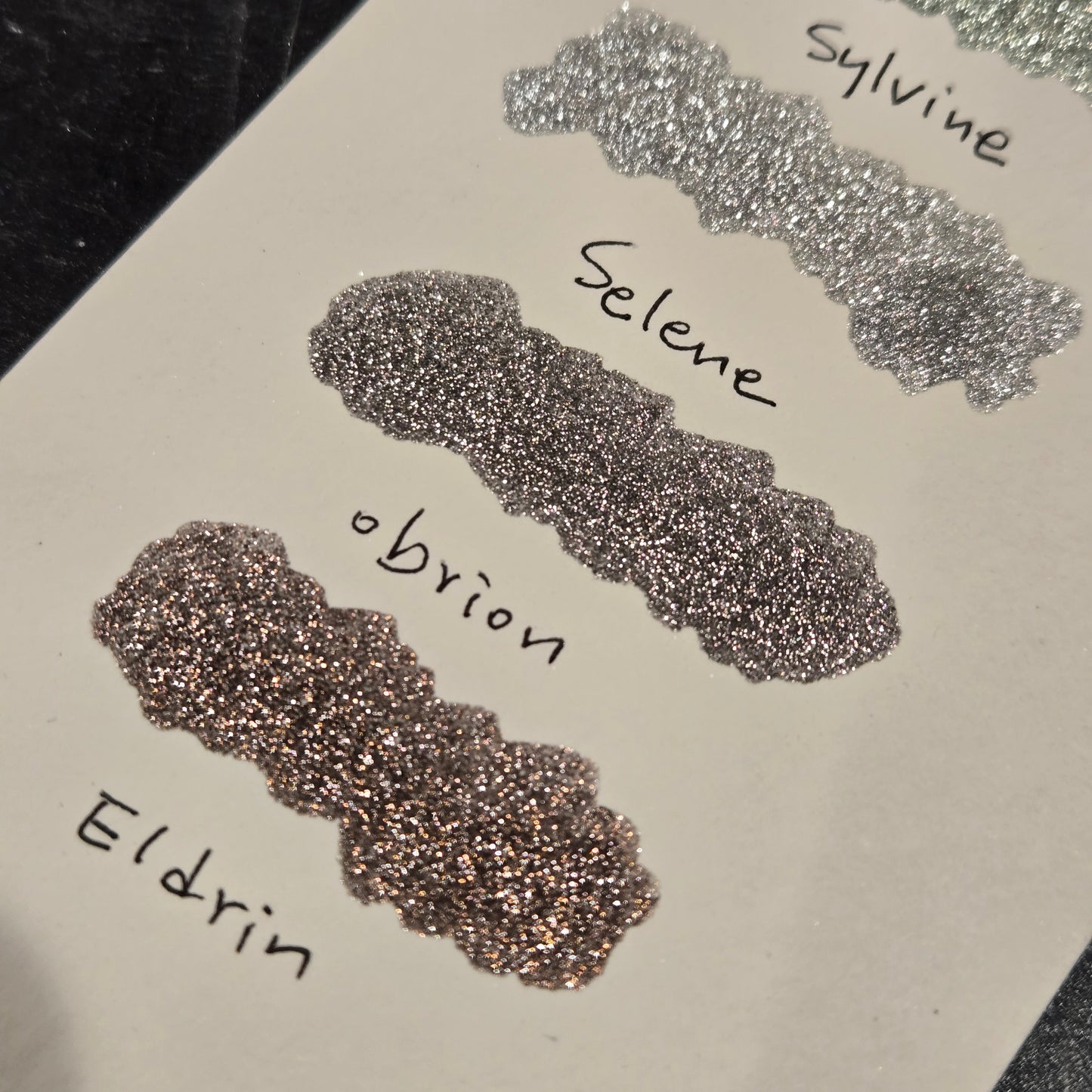 Midas Half The Weight Of Light Set Handmade Christmas Chrome Iridescent Shimmer Watercolor Paints