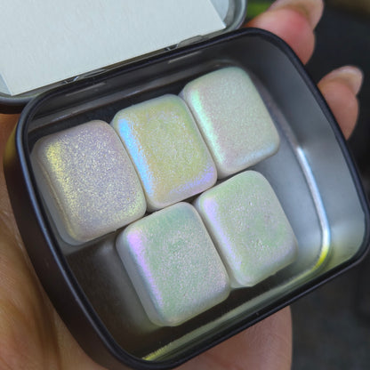 Quarter Fairy CS set Handmade color shift shimmer watercolor paint