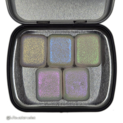 Quarter Fairy CS set Handmade color shift shimmer watercolor paint