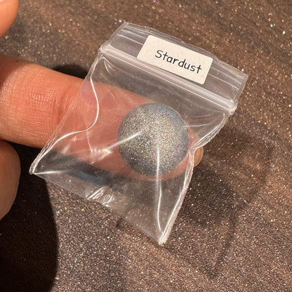 Stardust Handmade watercolor/Acrylic paints holographic Half/Quarter/Button pan