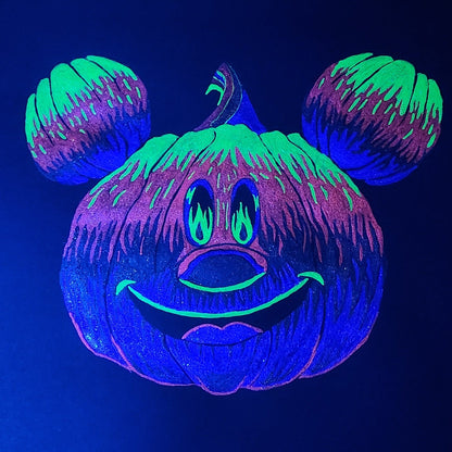 Poison Apple Halloween 2023 Handmade Shimmer Neon Glittery Watercolor Paints by iuilewatercolors