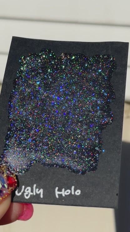 Ugly Holo Flake Half/Quater pan Holographic Handmade watercolor paints