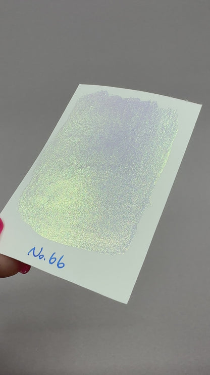 No. 66 Fairy colorshift watercolor paint half pan