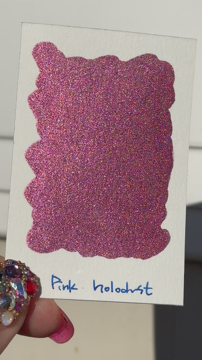 Limited PKHD pink holodust watercolor paint Half/Quarter pan